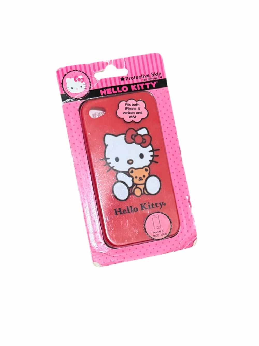 Hello Kitty Red iPhone 4 Protective Case